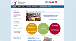 Desktop Screenshot of basislessen.nl